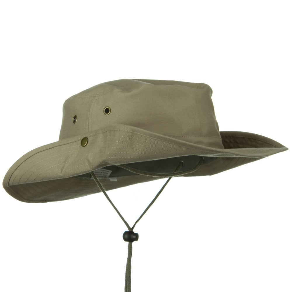 Extra Big Size Brushed Twill Aussie Hats, Bucket Big Hat