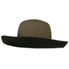 UPF 50+ Tweed Braid Large Kettle Brim Hat