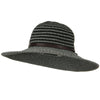 UPF 50+ Braider Ribbon Wide Flat Brim Hat
