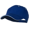 Solid Brushed Twill Sandwich Visor Cap