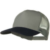 Two Tone Cotton Twill 5 panel Mesh Back Cap