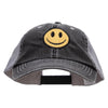 Smile Face Embroidered Big Size Special Cotton Low Profile Trucker Cap