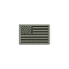 Silver American USA Flag