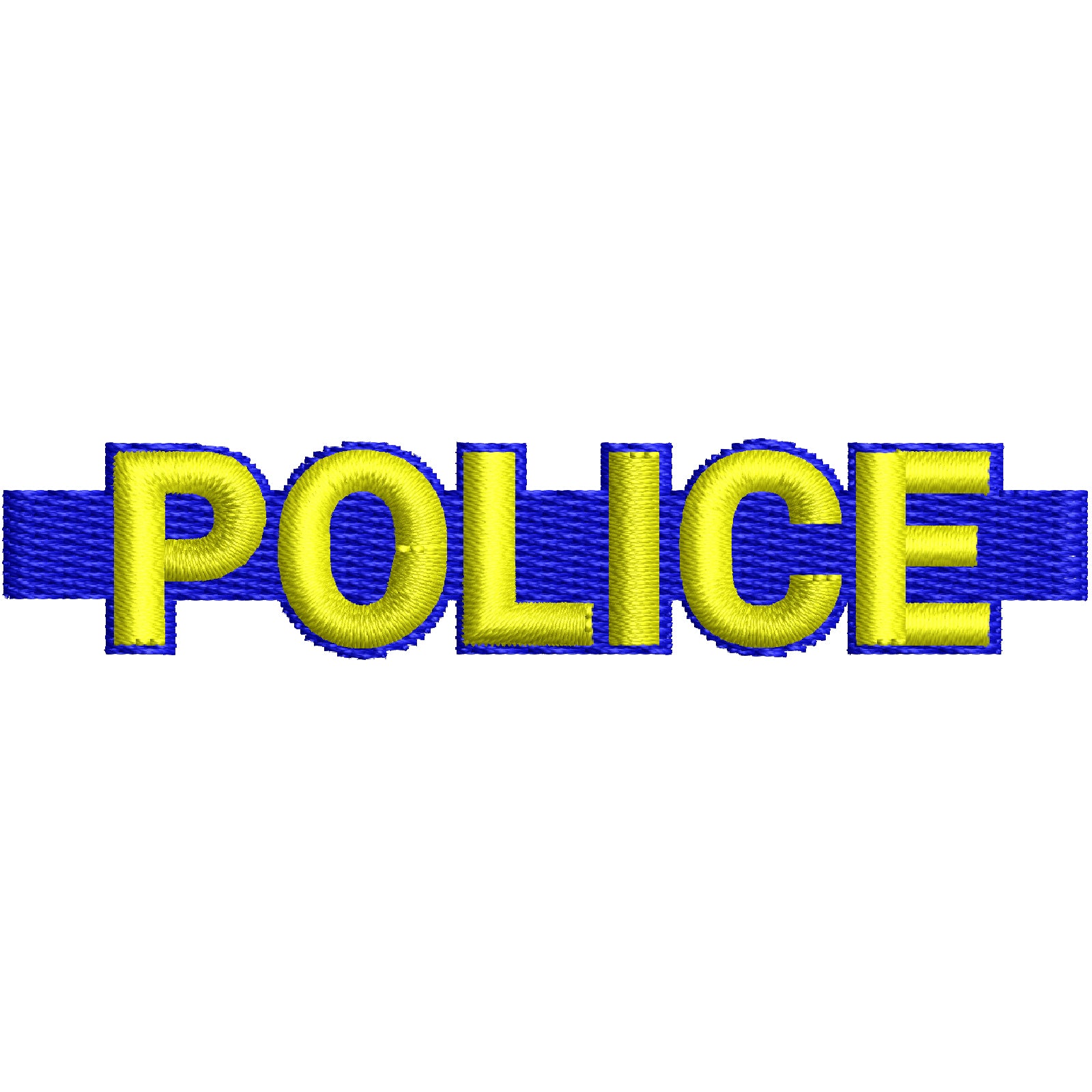 Police Blue Line | Enforcement Digitized Embroidery Design | e4Hats ...