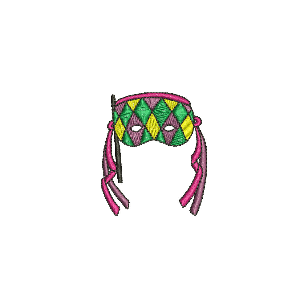 mardi gras half face mask mardi gras half face mask