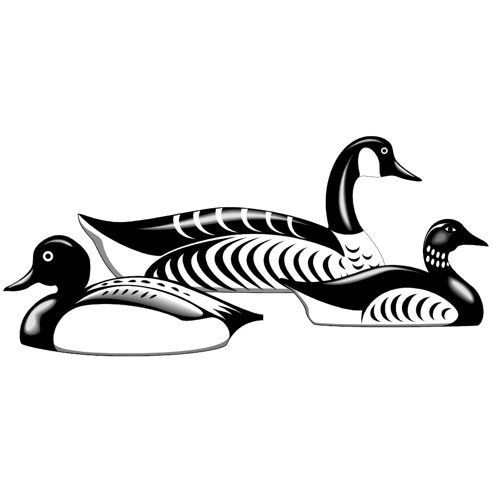 Decoy Duck and Goose | Leisure DTG Printing Design | e4Hats – e4Hats.com