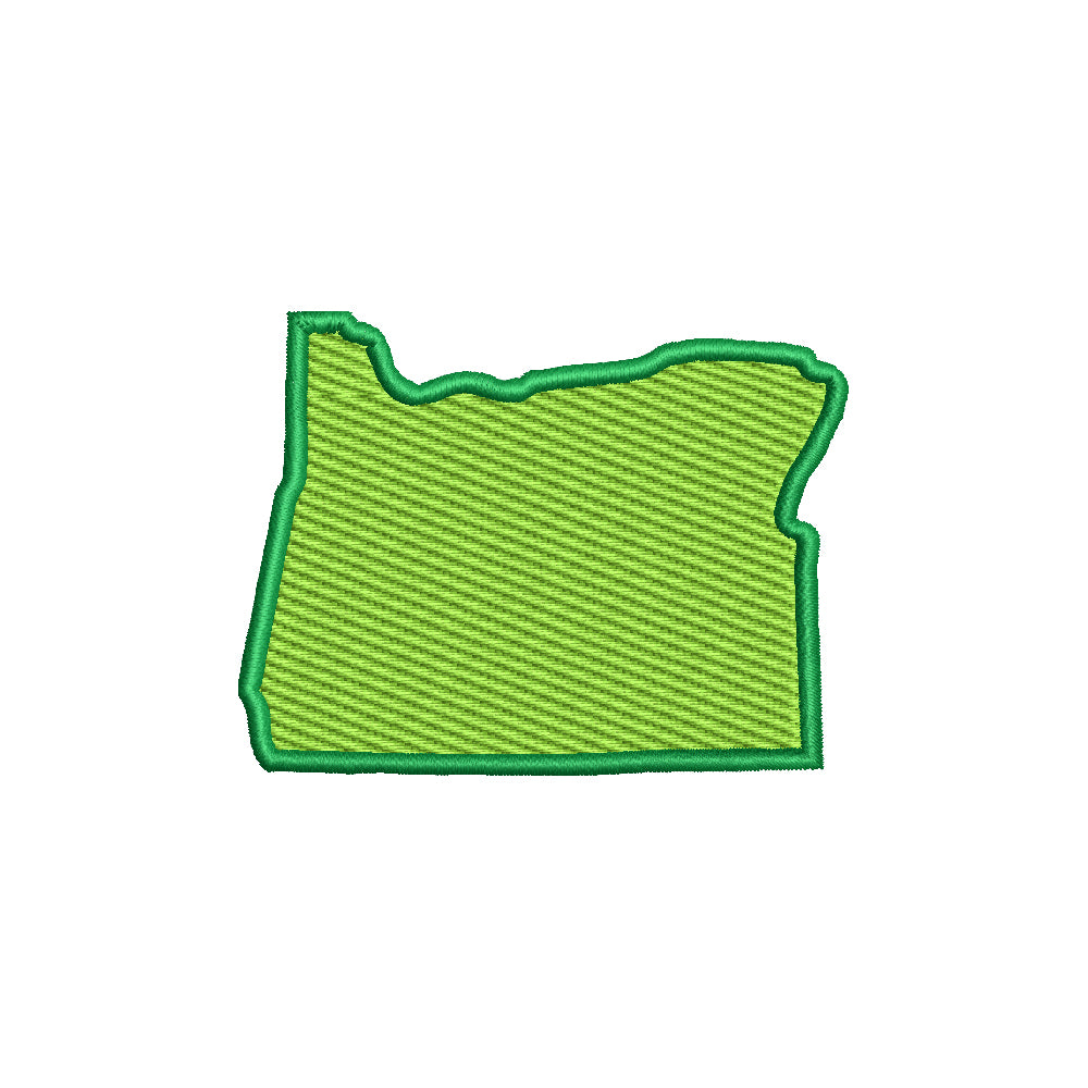 Oregon State Map City State Digitized Embroidery Design E4Hats oregon-state-map-city-state-digitized-embroidery-design-e4hats