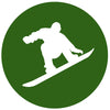 Snowboarding Icon Design