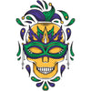 Mardi Gras Festive Skull Design