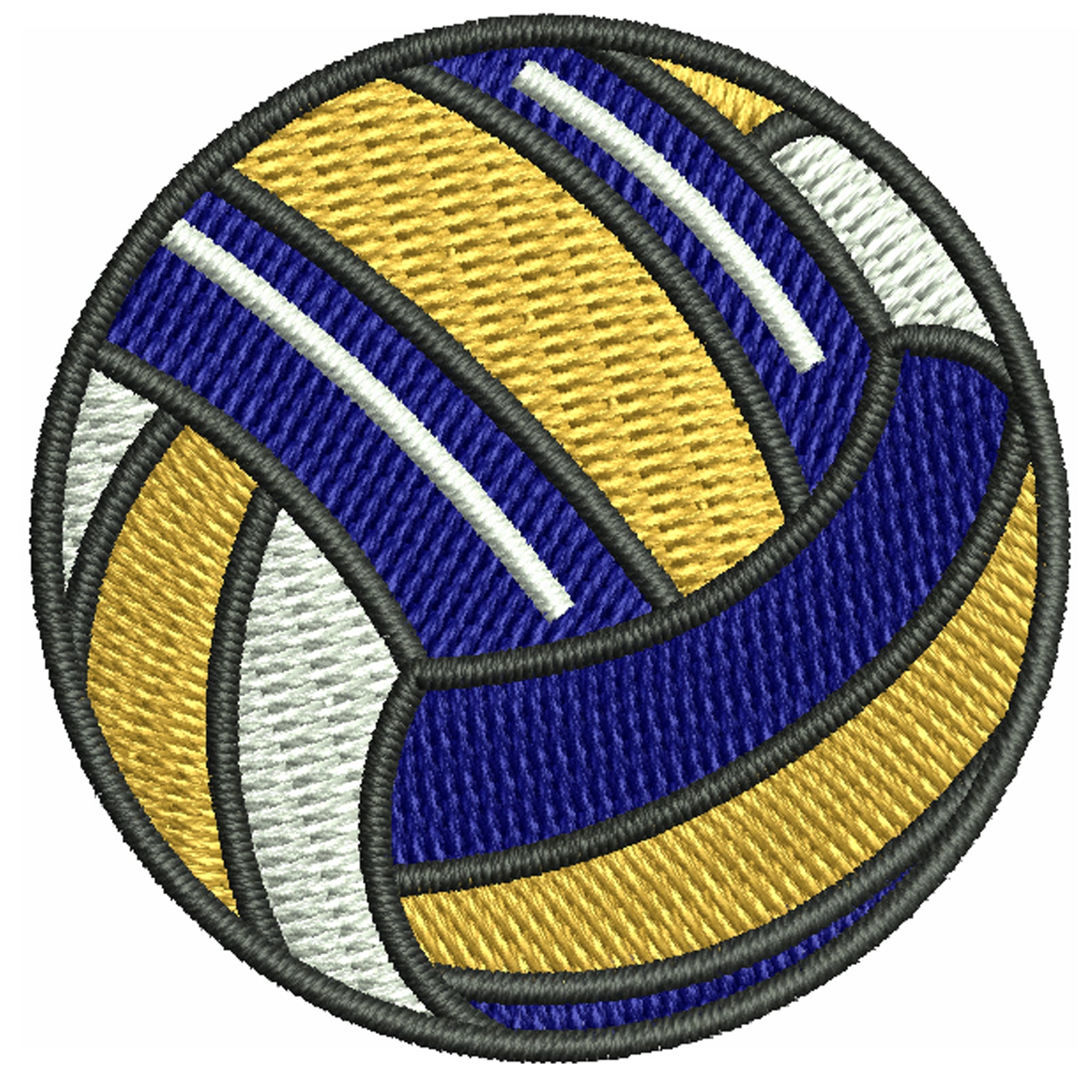 Volleyball Time | Athletics Digitized Embroidery Design | e4Hats ...