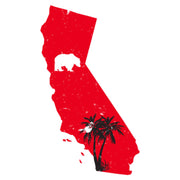 Red Vintage California Bear
