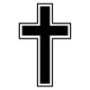 Black Cross Symbol