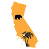 Gold Vintage California Bear