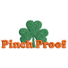 Pinch Proof digitized embroidery design