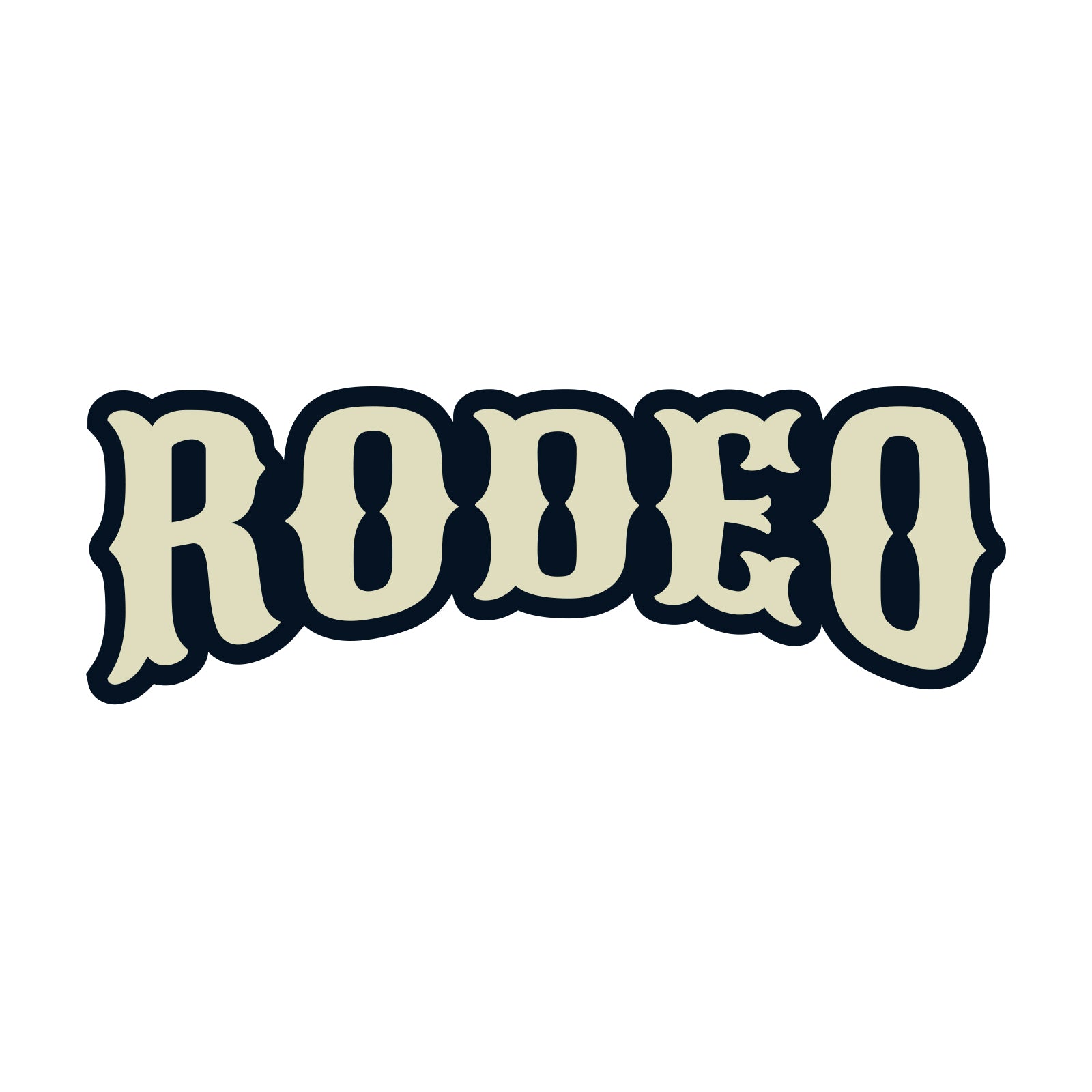 Rodeo | Word DTG Printing Design | e4Hats – e4Hats.com