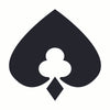 Poker Spade Clubs Diamond Logo digitized embroidery design