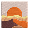 Desert Landscape digitized embroidery design