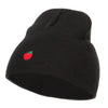 Mini Apple Embroidered Short Beanie