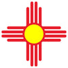 New Mexico Flag Heat Transfer Sticker