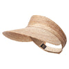 Womens Dark Palm Braid Visor - Dk-Palm OSFM