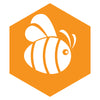 Hexagon Bee Heat Transfer Sticker