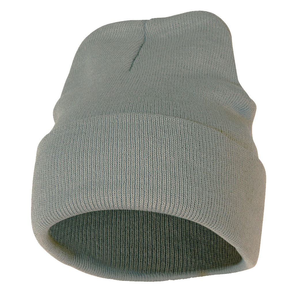 12 inch Acrylic Blank Cuff Long Beanie | Beanie Hat | e4Hats –