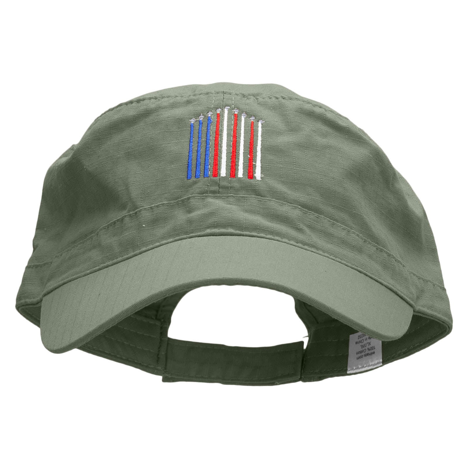 Celebration in the Sky Embroidered Big Size Adjustable Ripstop Army Cap ...