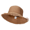 Women's Fringed Brim Hat - Bronze OSFM