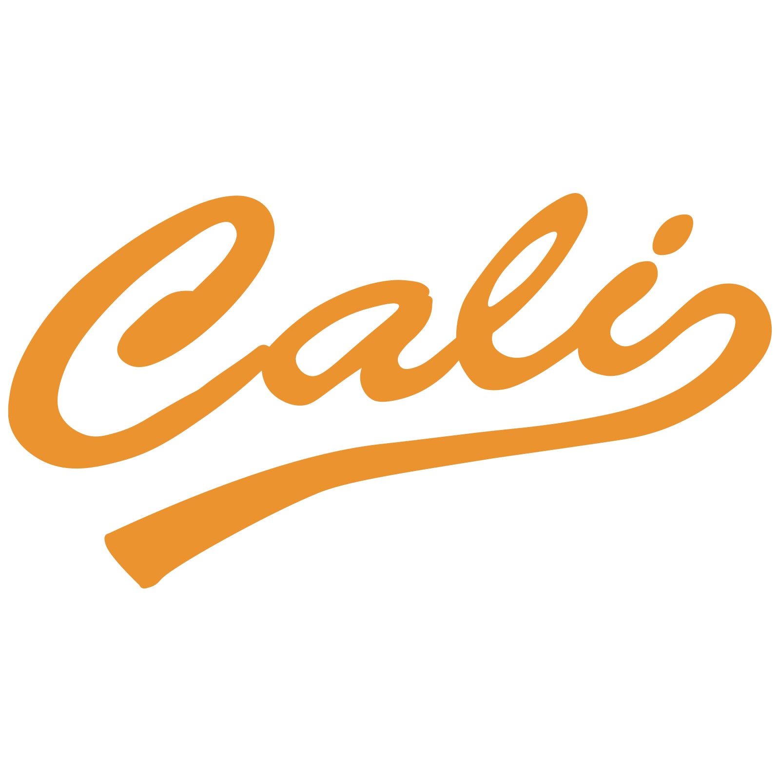 Cali Cursive Heat Transfer Sticker | City/State Sticker Design | e4Hats ...