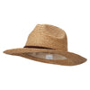 Women's Natural Fedora Hat - Natural 57CM