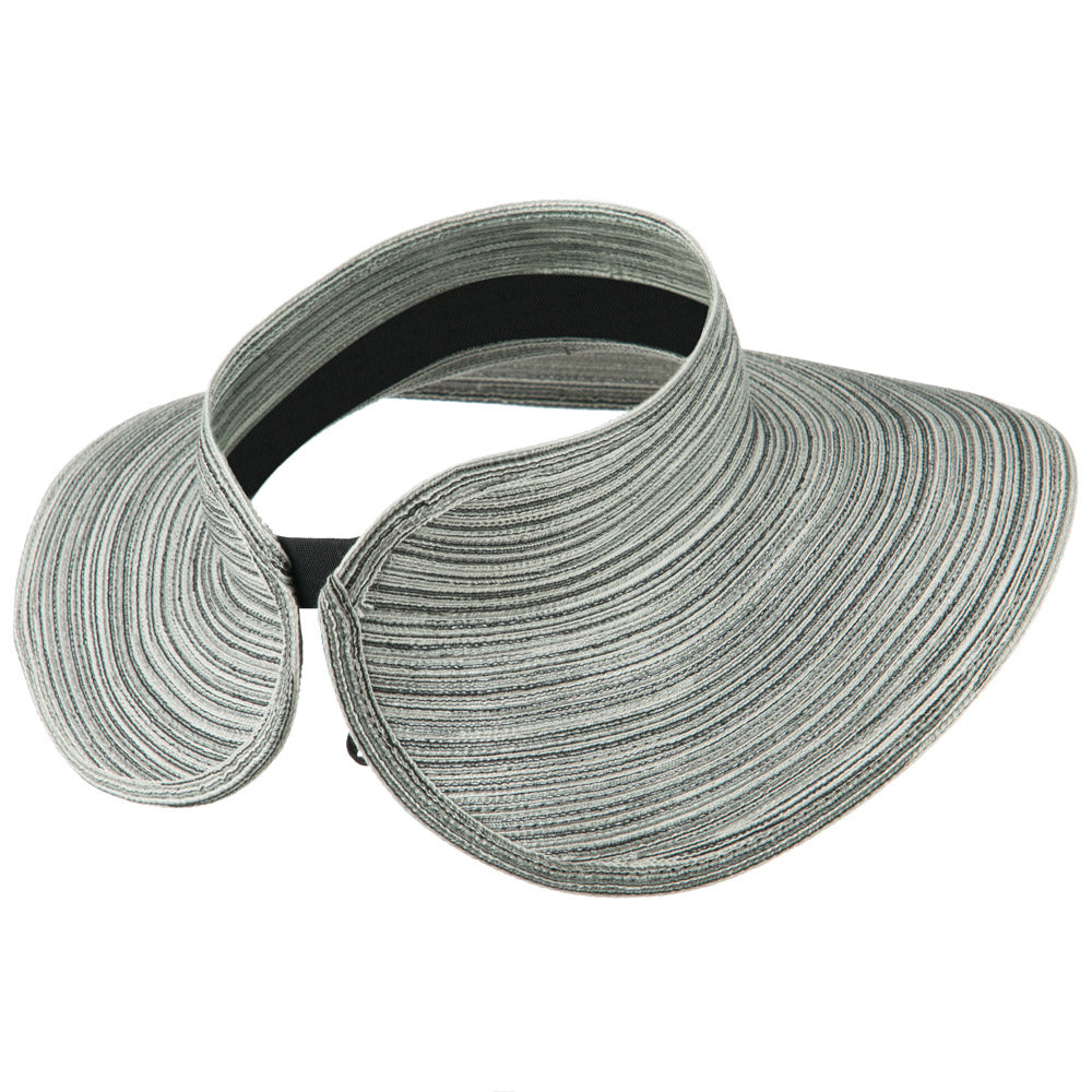 UPF 40+ Poly Braid Roll Up Visor Wrap/Roll Up Visor e4Hats