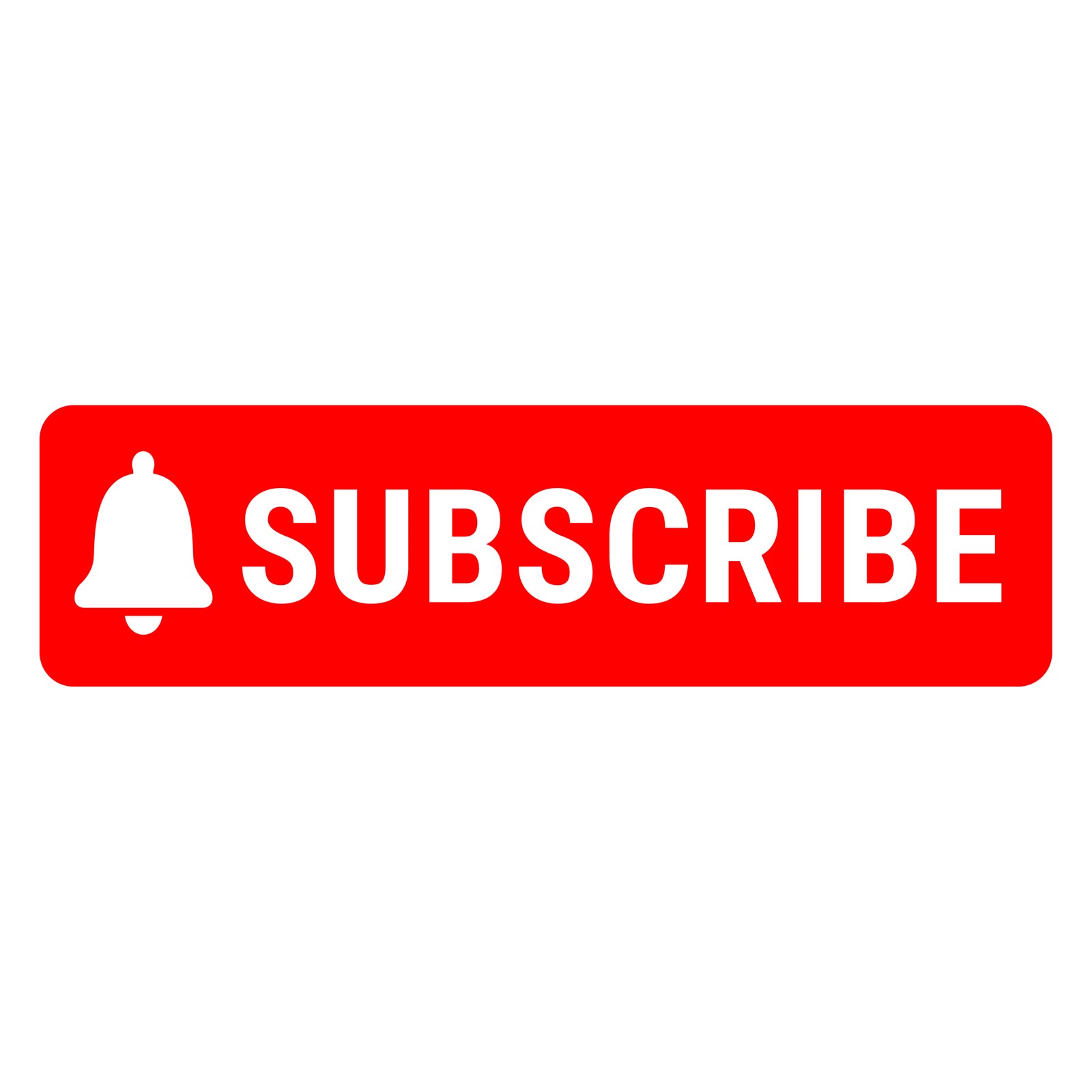 Subscribe Button Heat Transfer Sticker | Word Sticker Design | e4Hats ...