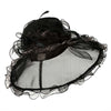 Animal Print Organza Hat