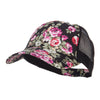 Floral Print Mesh Trucker Cap