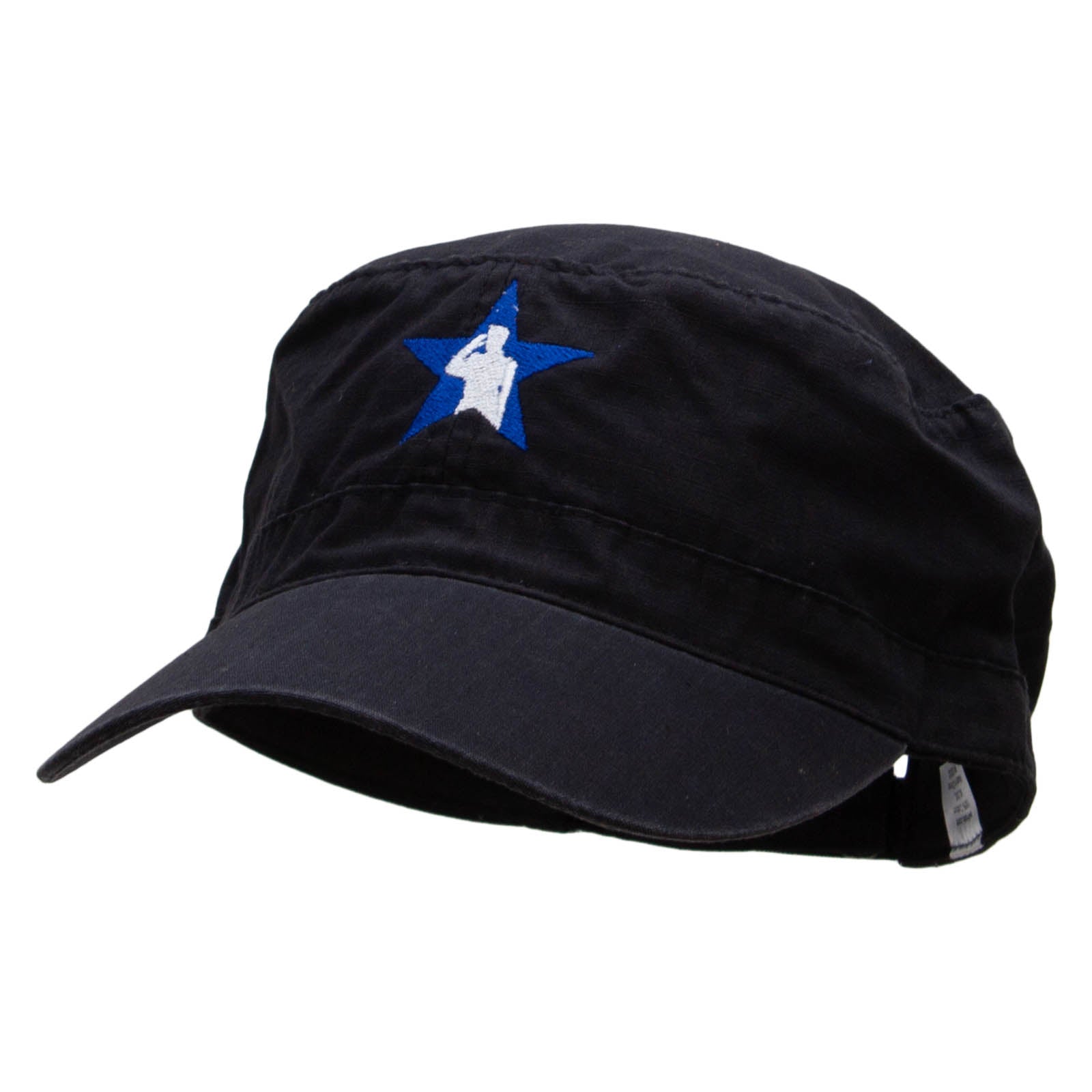 A Saluting Soldier Big Size Adjustable Ripstop Army Cap | Veterans ...