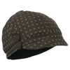 Gaby 2 Button 6 Panel Cabbie Cap