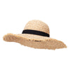 Women's Wide Braid Hat - Natural OSFM