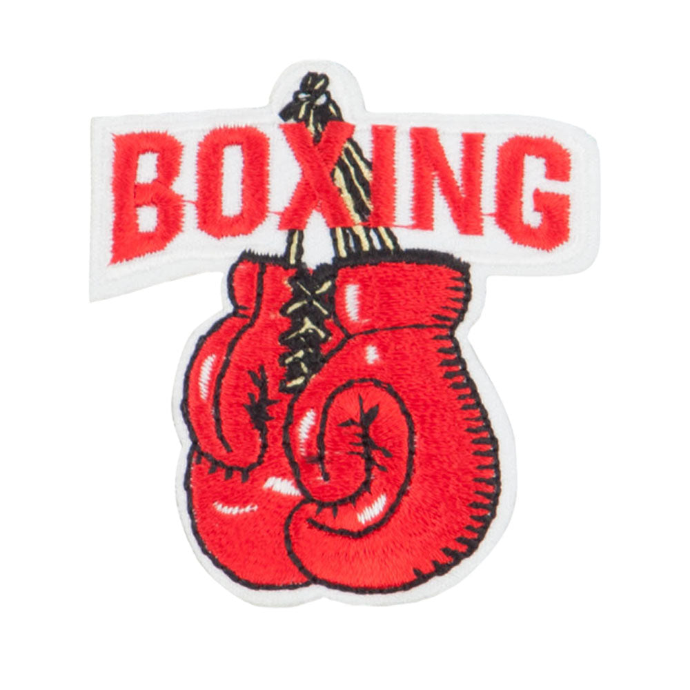 Boxing Embroidered Patches | Athletics Patch Design | e4Hats – e4Hats.com