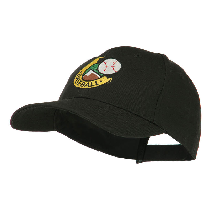 Baseball Cap Emblems Baseball Logo Embroidery Cap | Athletics Designed | e4Hats – e4Hats.com