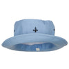 Mini Fleur De Lis Embroidered Big Size Hat