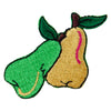 Pears Fruit Iron on Embroidered Patch