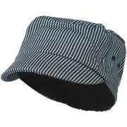 Boy's Short Brim Military Hat