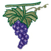 Cluster of Grapes Fruit Iron on Patch