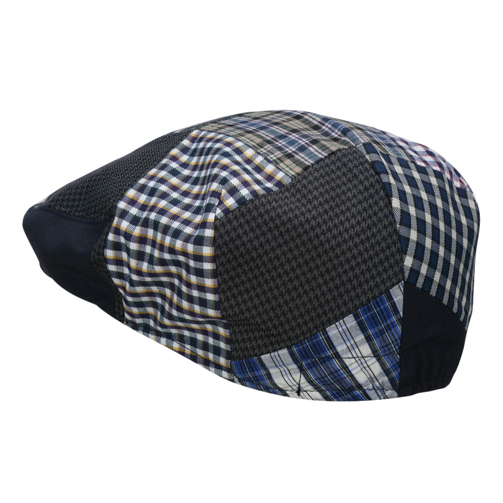 Drivers Patchwork Cap Boy's Patchwork Ivy Cap | Driver/Flat Hat | e4Hats – e4Hats.com