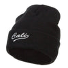 Cali Embroidered Big Size Beanie