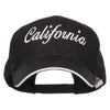 California Embroidered Oversized Twill Cap