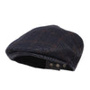 Men's Checkered Wool Blend Ivy Hat