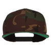Camo Flexfit Flat Bill Cap