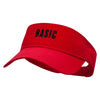 BASIC Embroidered Cotton Twill Sun Visor