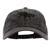 Drone Pilot Embroidered Unstructured Pigment Dyed Cotton Cap
